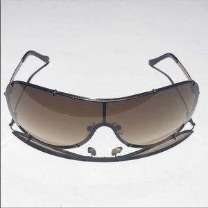 Vintage Versace Brown Gold Sunglasses 2051 1061/13